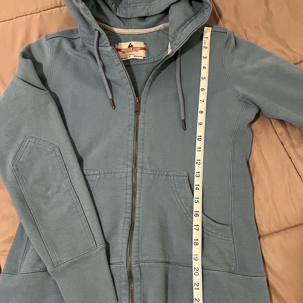 American Giant Women’s Blue Hoodie